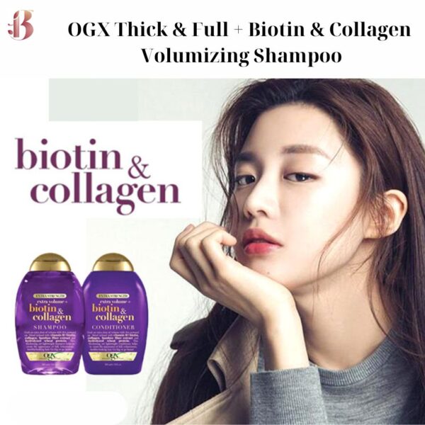 OGX Thick & Full + Biotin & Collagen Volumizing Shampoo 1